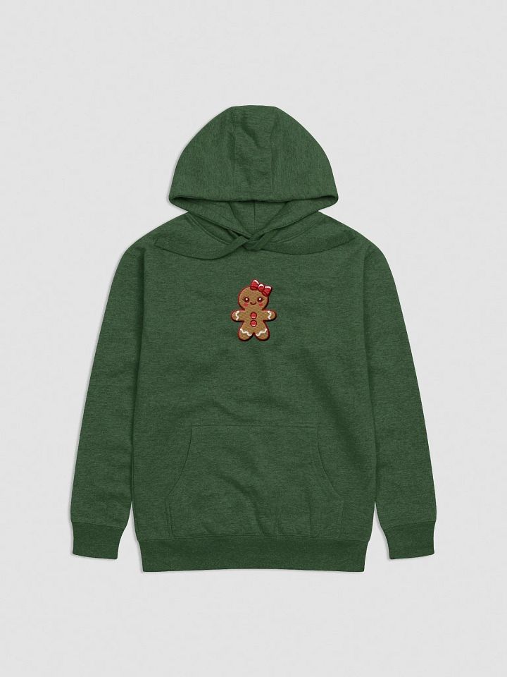 Gingerbread Girl Embroidered Premium Hoodie product image (1)