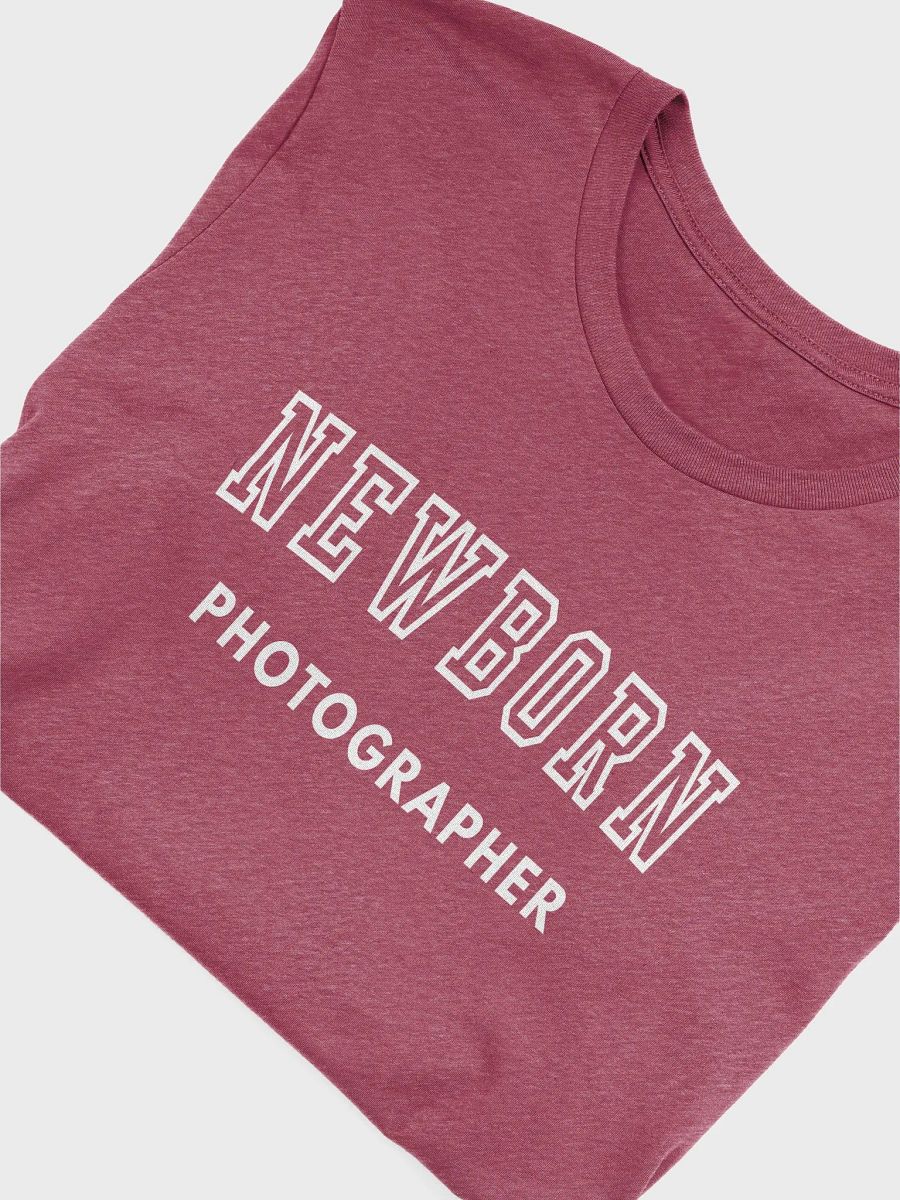 Newborn Photographer Baby Photography - Unisex T-shirt Bella Canvas 3001 product image (21)