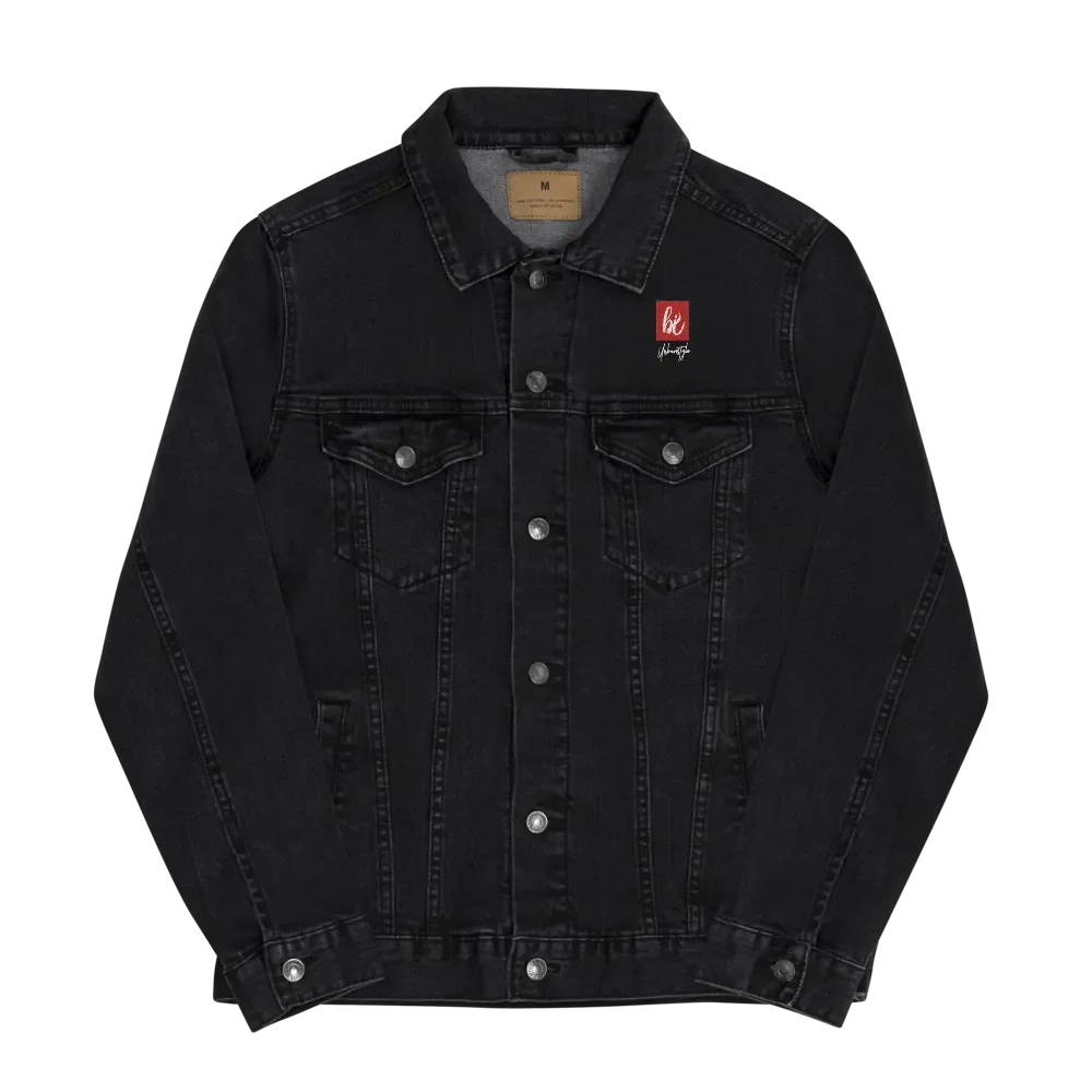 bi Script Denim Jacket product image (3)