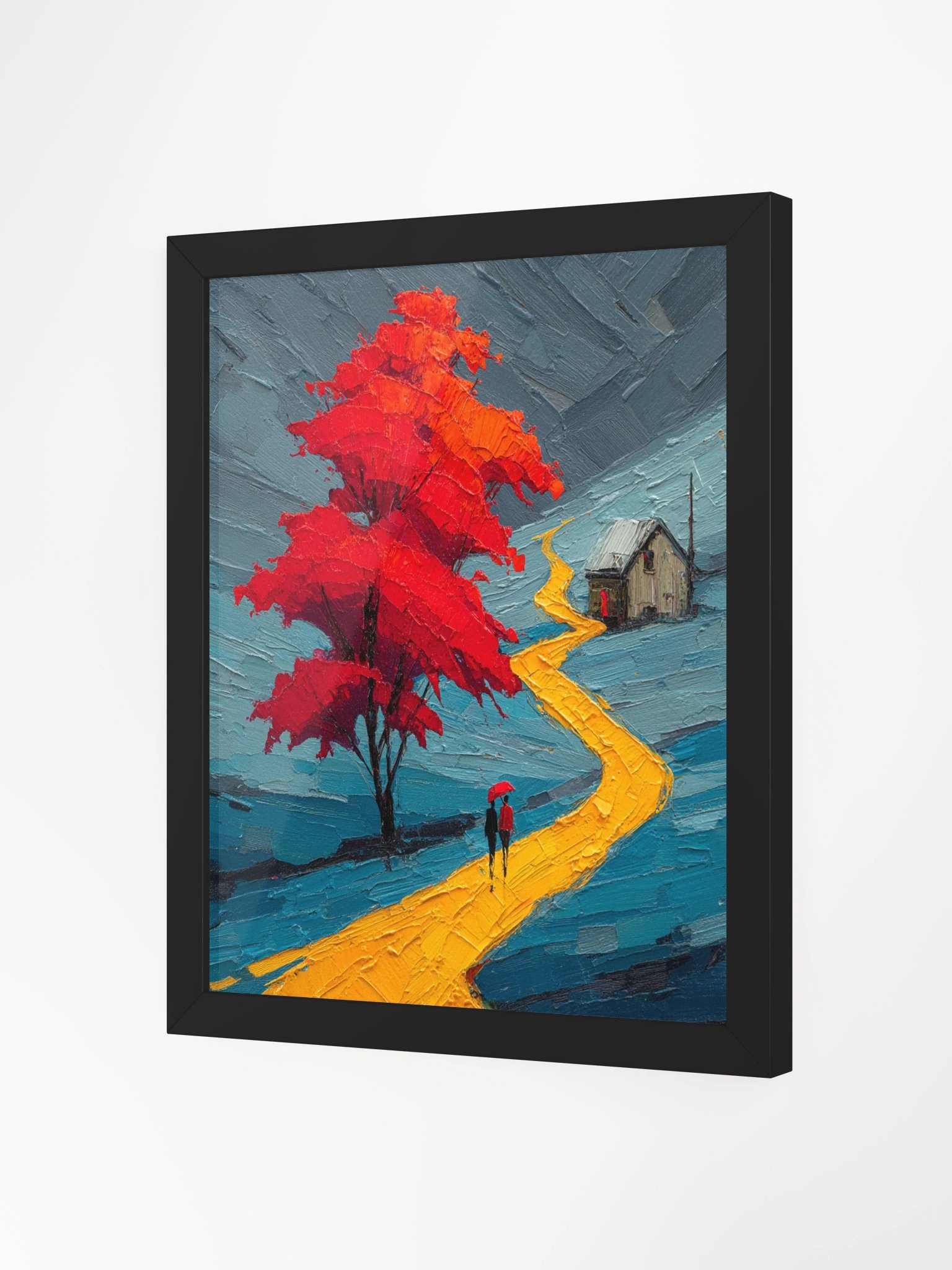 Golden Path Framed Matte Wall Art Canvas product image (4)