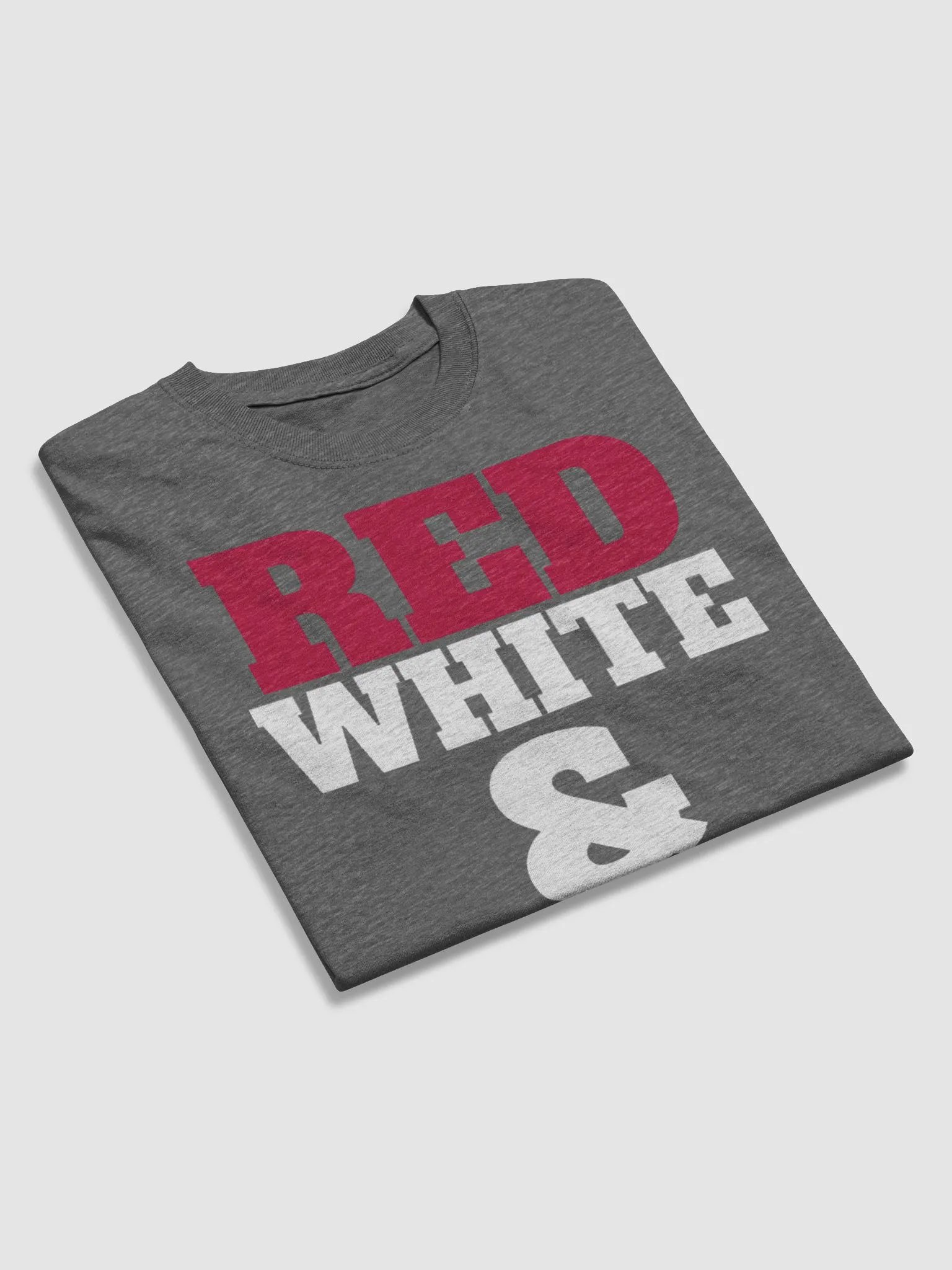 RED WHITE AND BLESSED T-SHIRT product image (4)