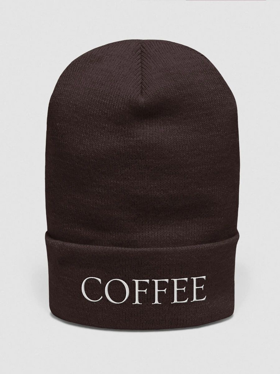 COFFEE CUFFED BEANIE product image (7)