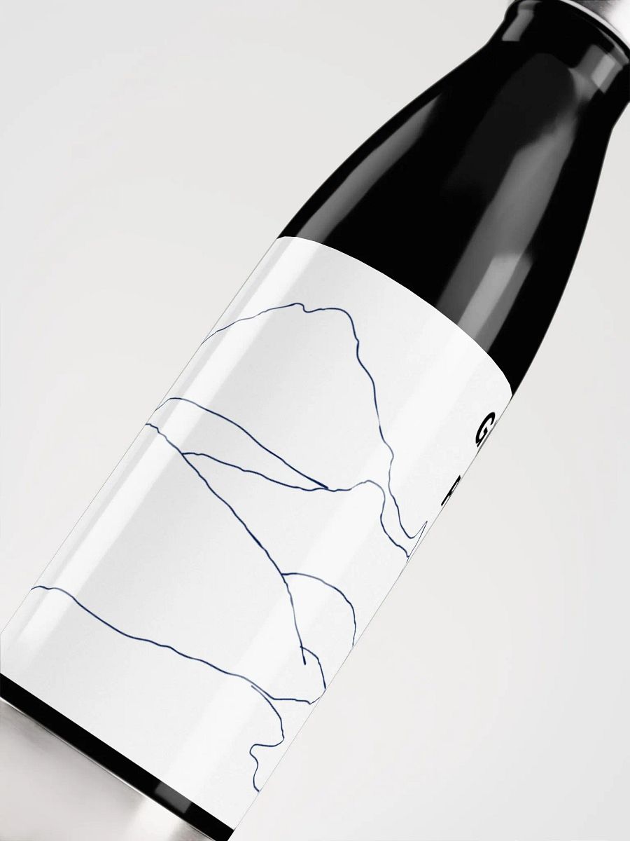 Gilbert Peak water bottle (plain sketch w/ lettering) product image (5)