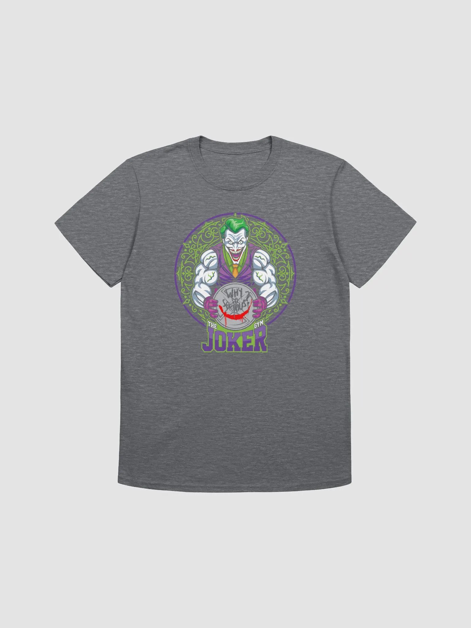 Manic Grin Joker Unisex T-Shirt product image (1)