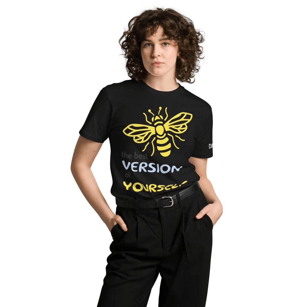 Buzzing Confidence Bee Unisex T-Shirt product image (20)