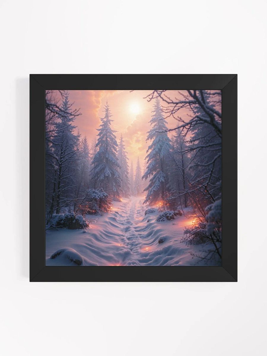 Enchanted Forest Glow Framed Print product image (32)