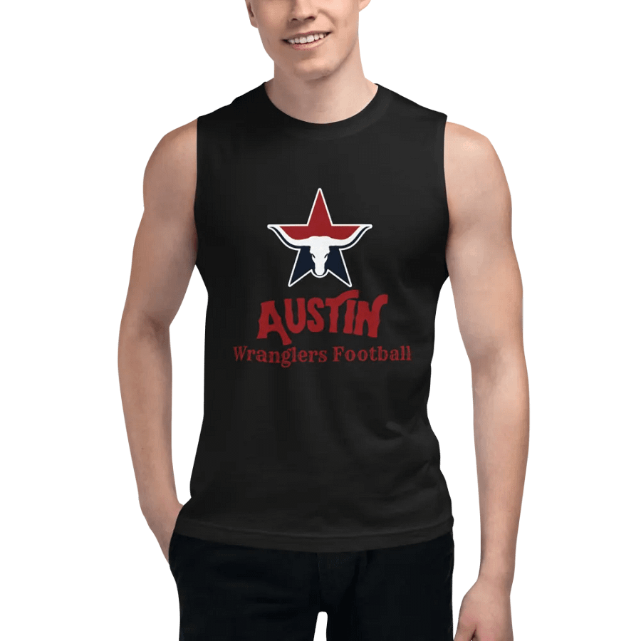 Austin Wranglers Team Muscle T-Shirt product image (6)