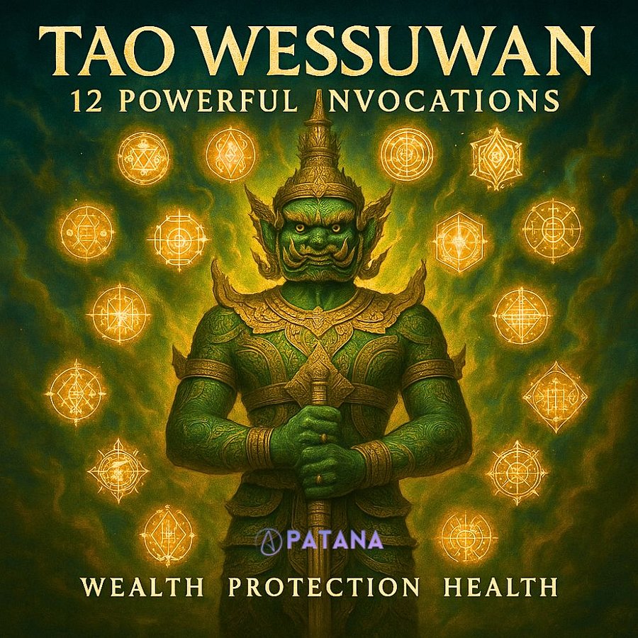 Tao Wessuwan - 12 Powerful Invocations product image (1)
