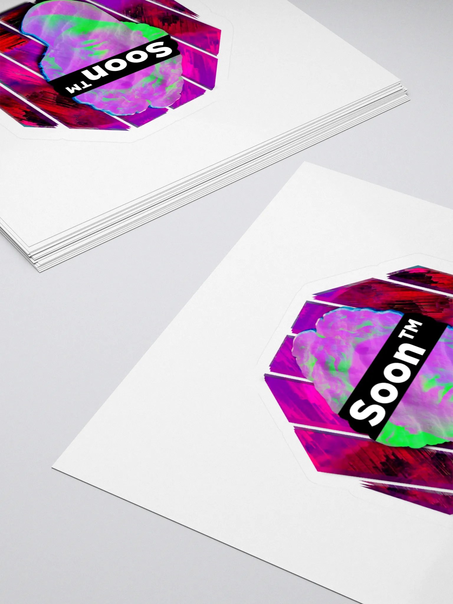 Soon™ Bustin' Kiss Cut Sticker product image (4)
