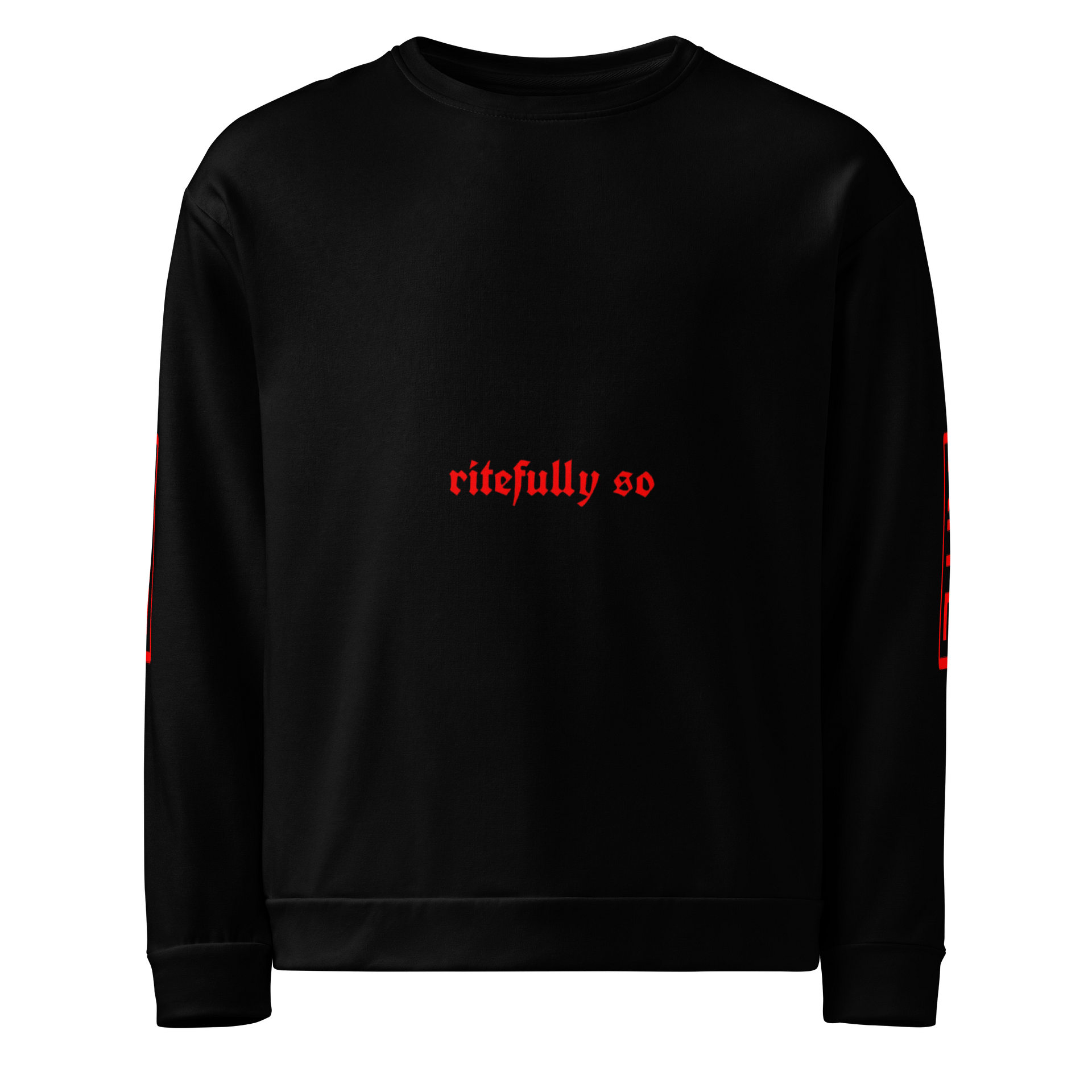 Ritefully So All-Over Print Sweatshirt product image (1)