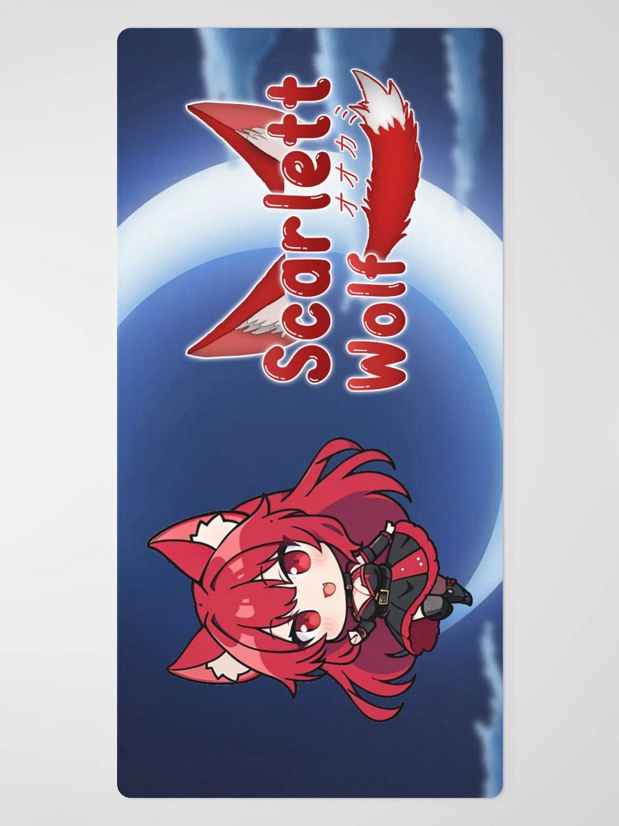 Scarlett Wolf Blue Moon Gaming Mouse Pad Large product image (4)