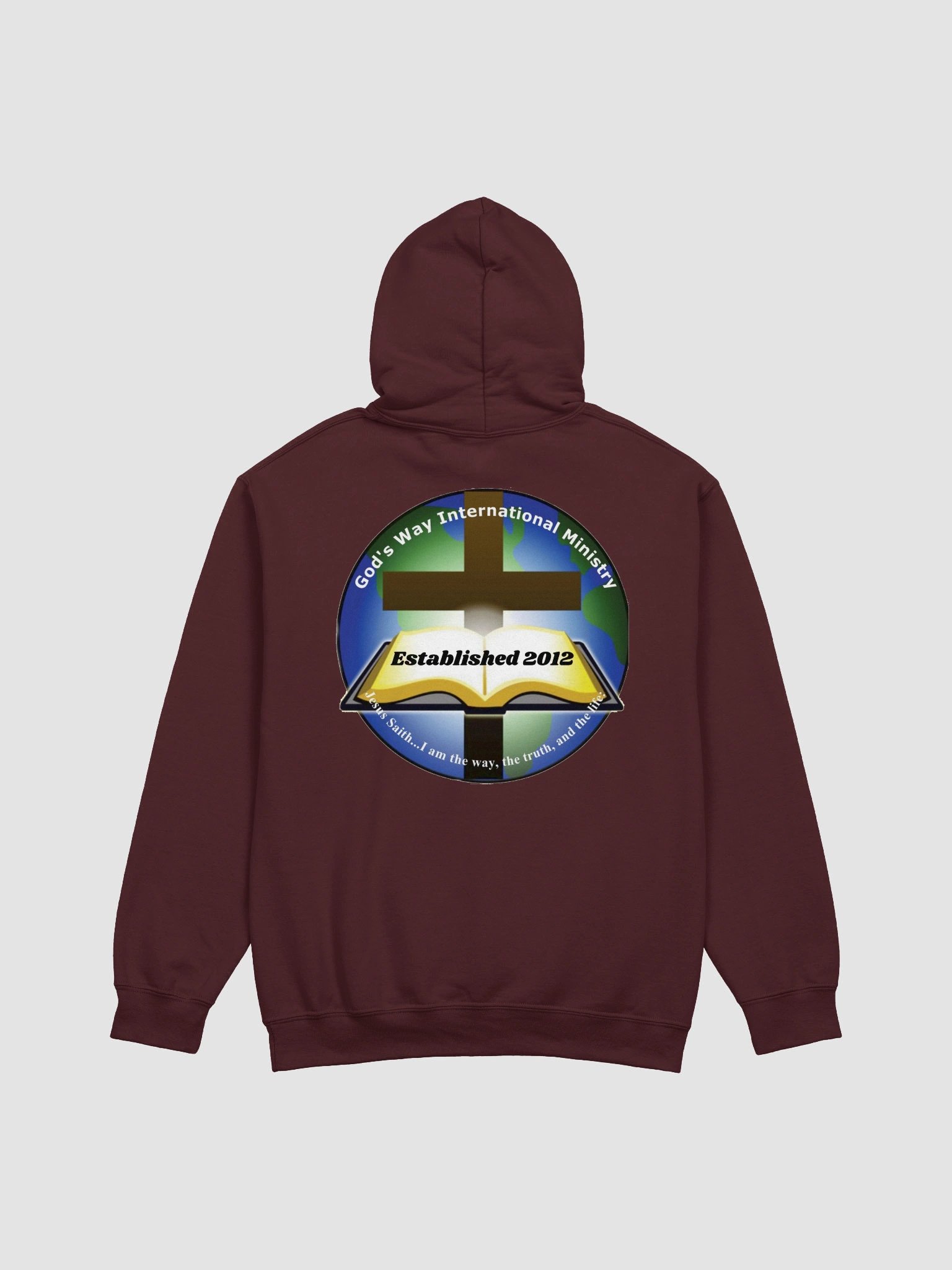 God's Way International Ministry Logo Hoodie product image (8)