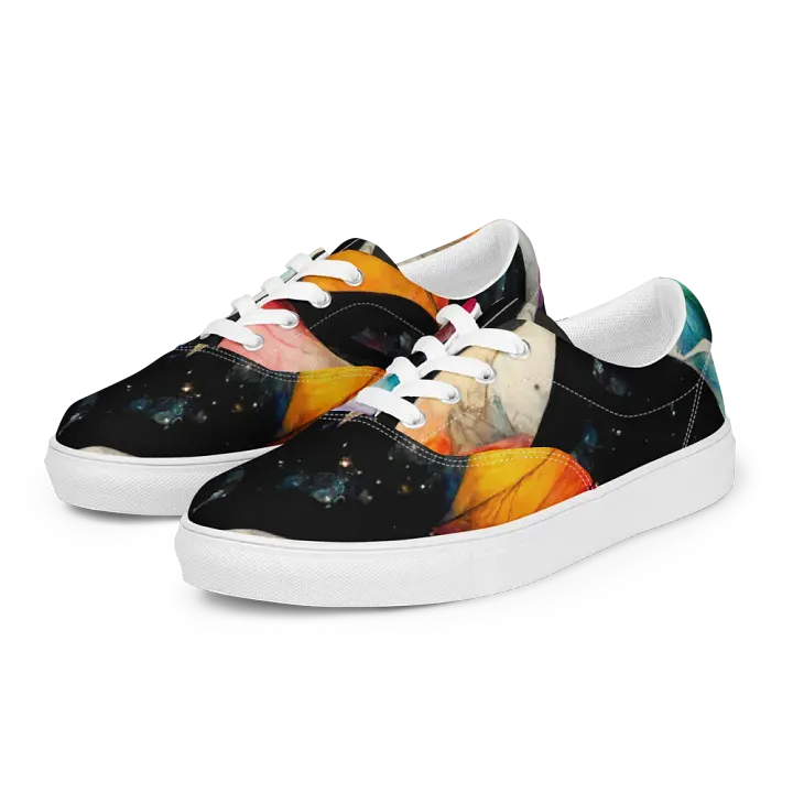 women's starry leaf symphony canvas shoes product image (2)