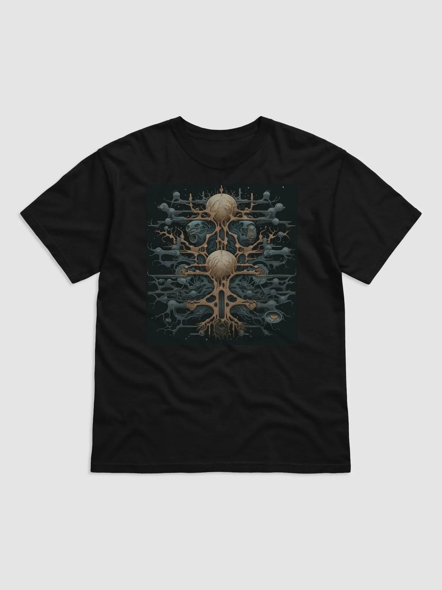 Futuristic Symmetry Abstract T-Shirt product image (5)