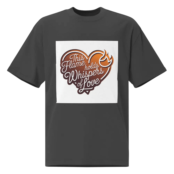 Flame of Love Oversized Tee product image (1)