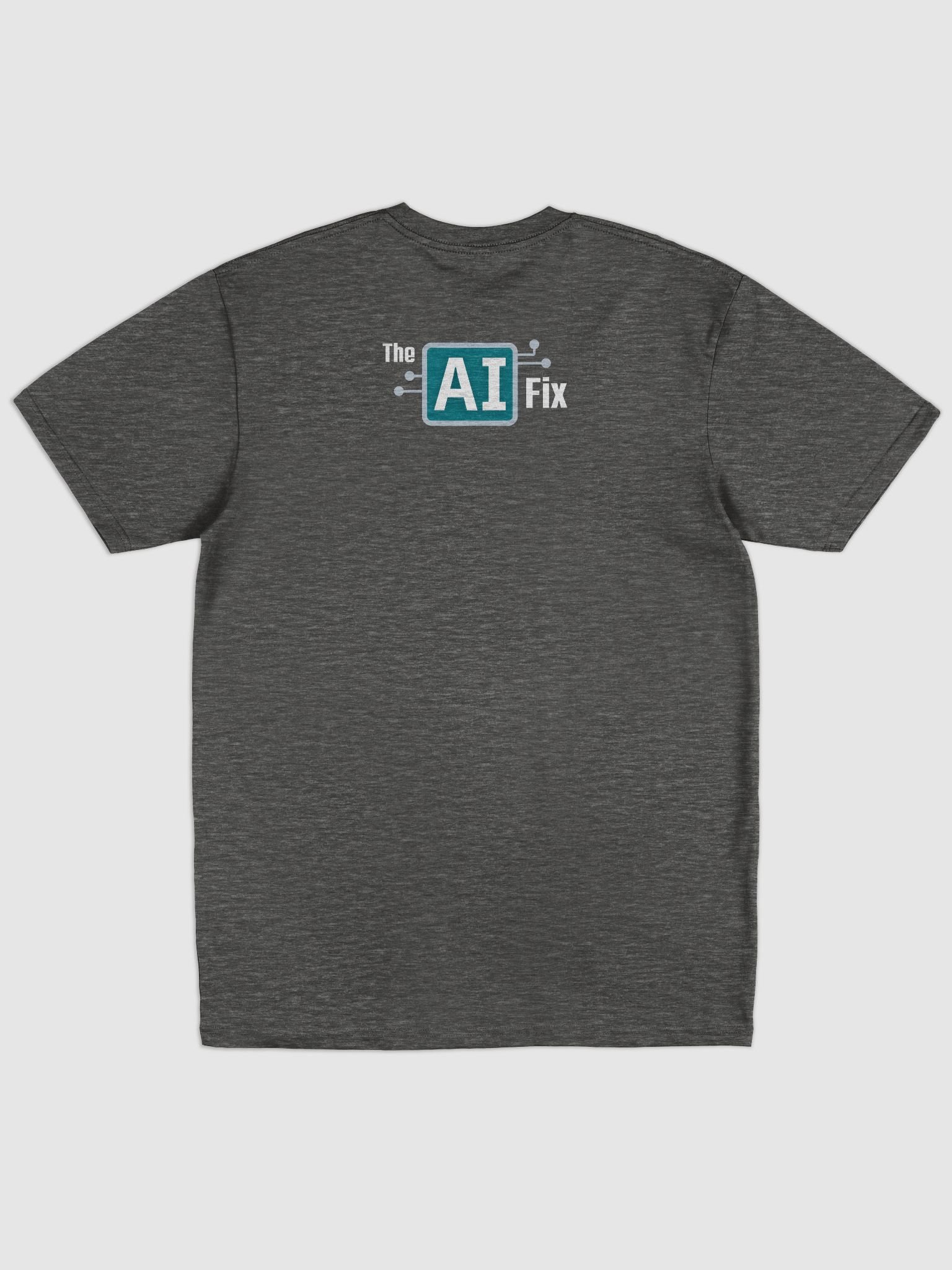 The AI Fix T-shirt (front and back logo) product image (2)