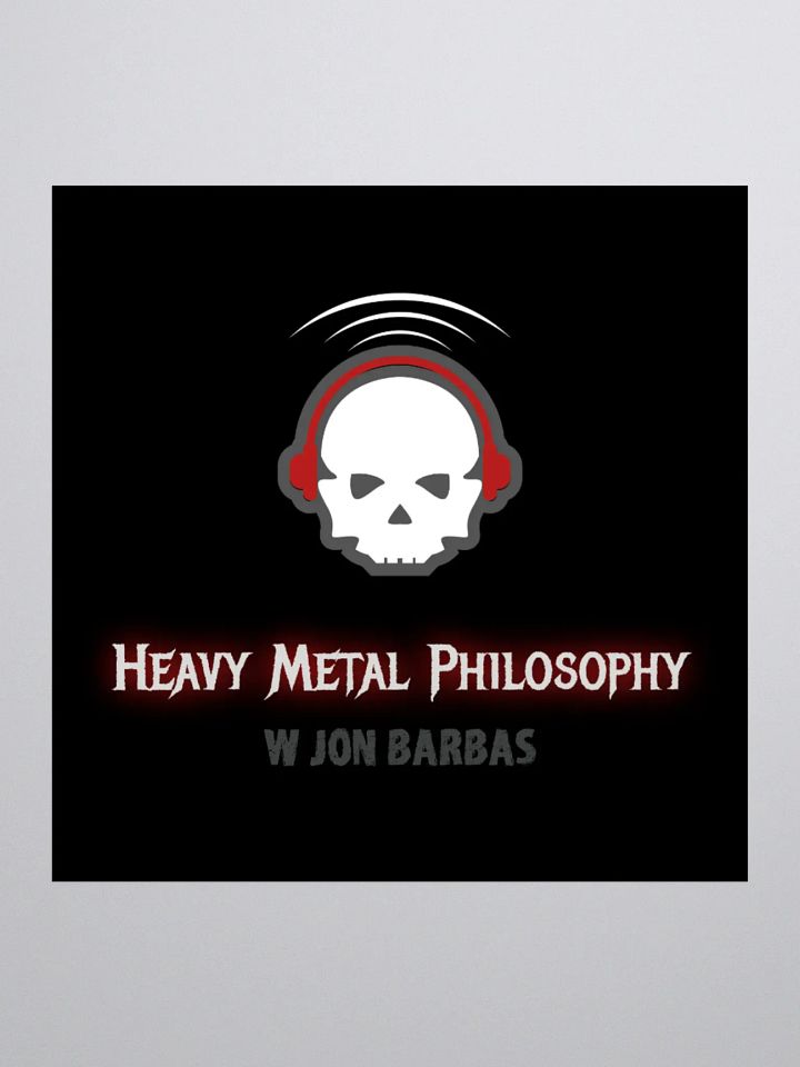 Classic Skull Logo Sticker! product image (1)