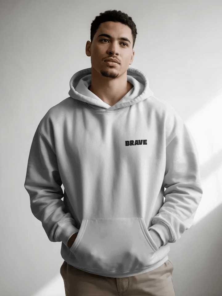 Brave Premium Unisex Hoodie product image (2)