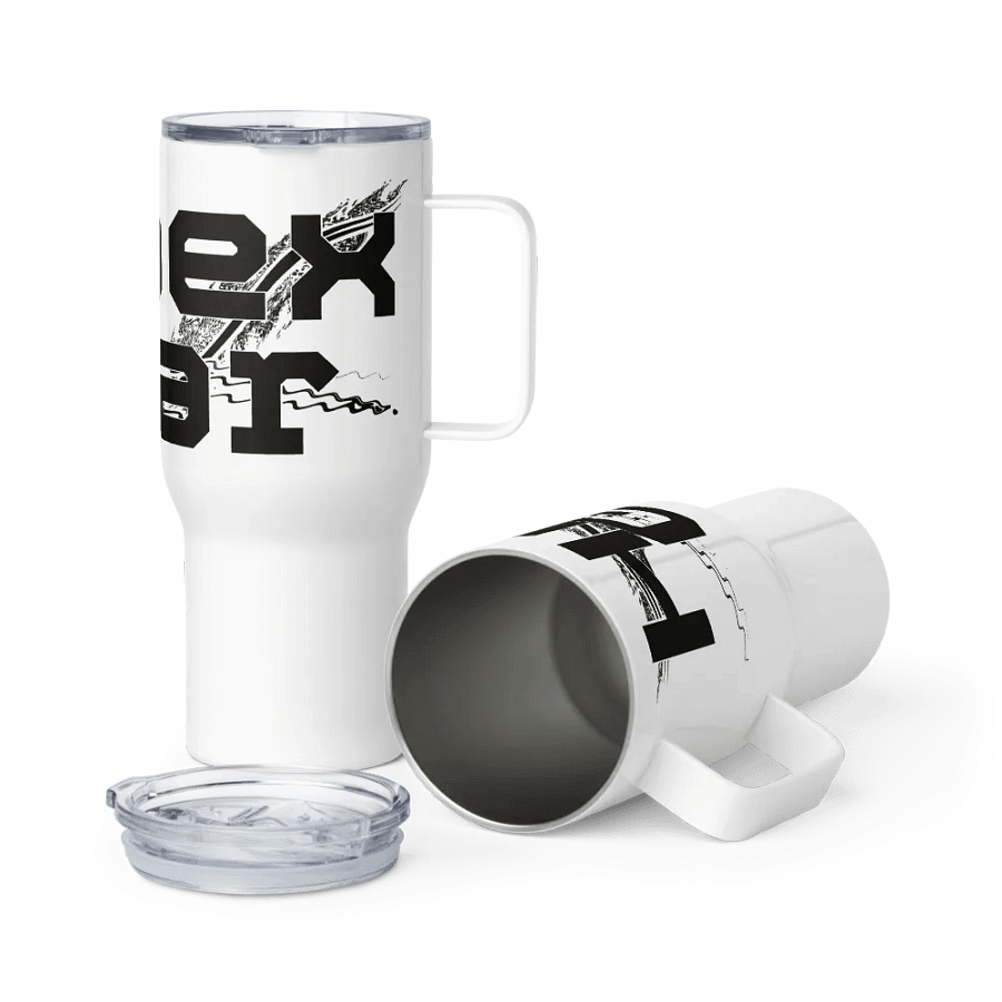 HApex Gear Black Name and Logo Travel Mug with a Handle product image (6)