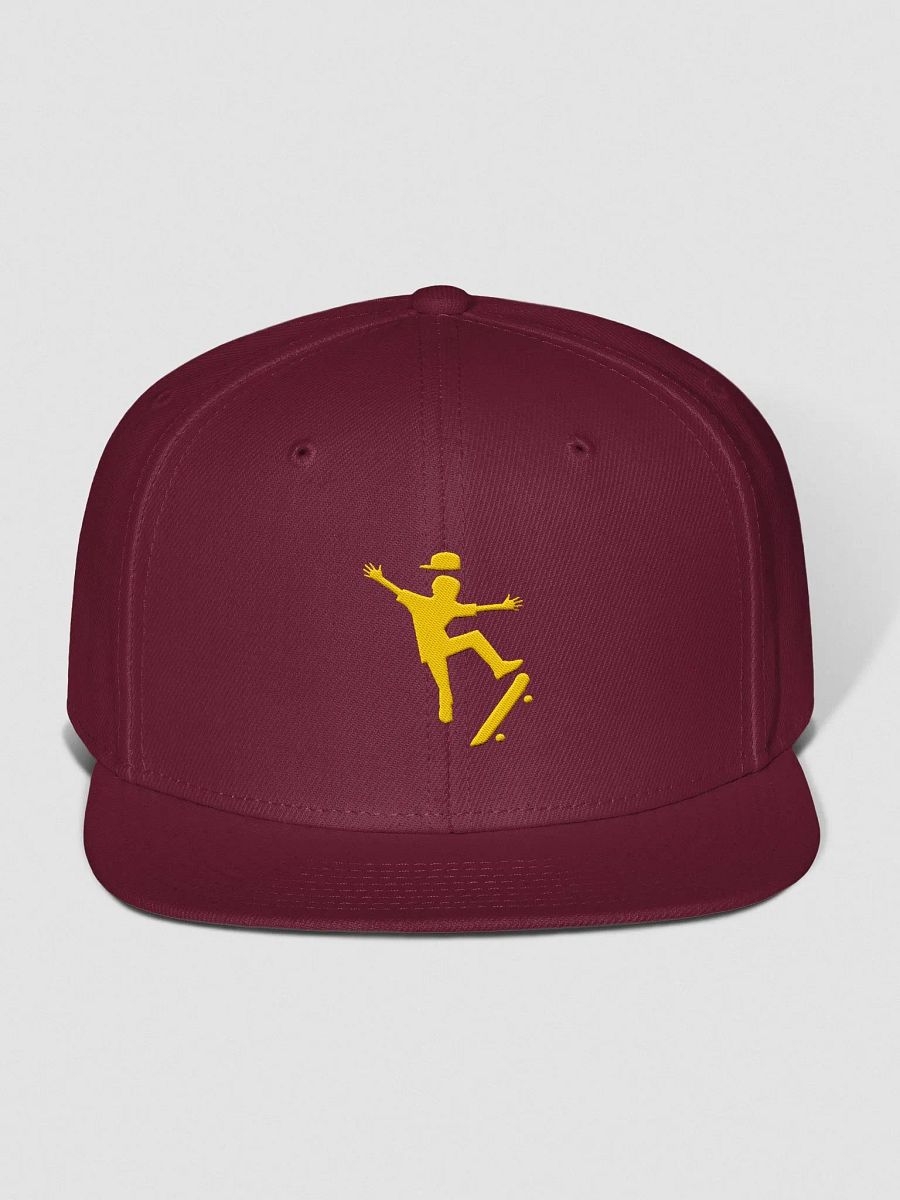 Dazzle Deck Burgundy Maroon Baseball Cap product image (1)