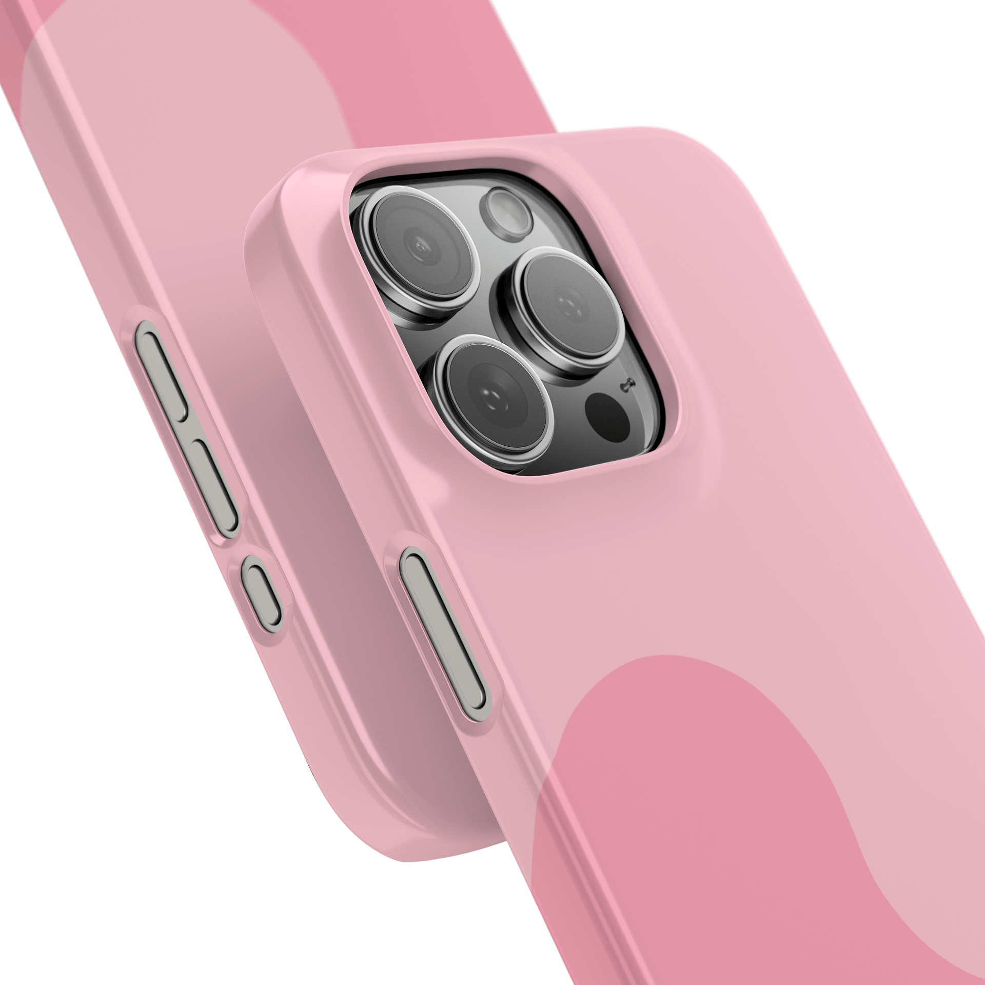 Baby Pink Minimal Wave iPhone Case product image (14)