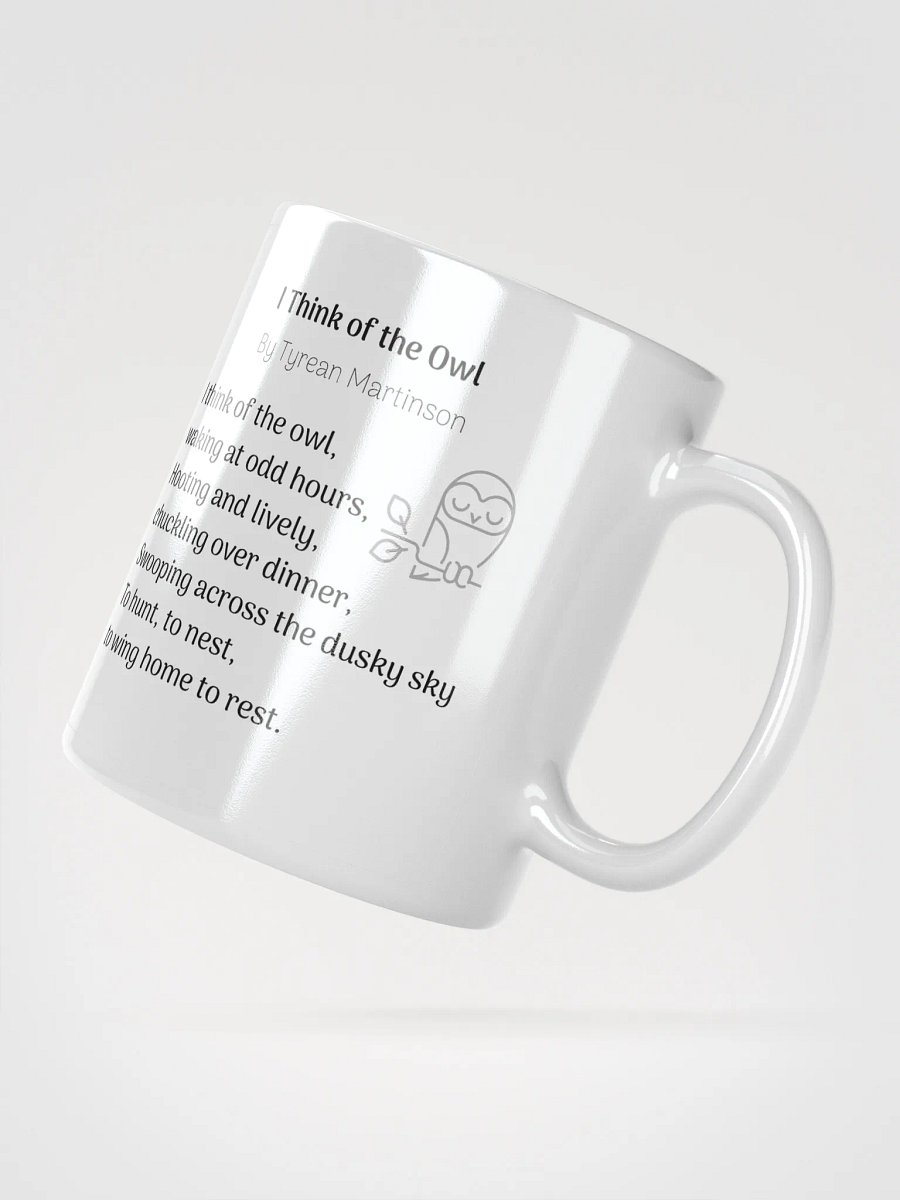 Owl Poetry Mug product image (5)