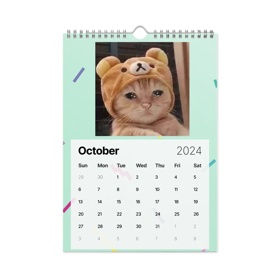 Wall Calendar (2024): Meme Cats product image (16)