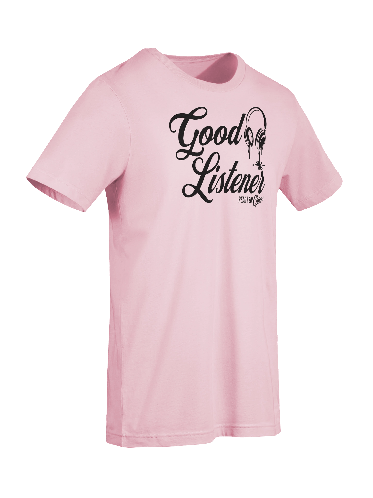 Good Listener Tee - Black Text product image (99)