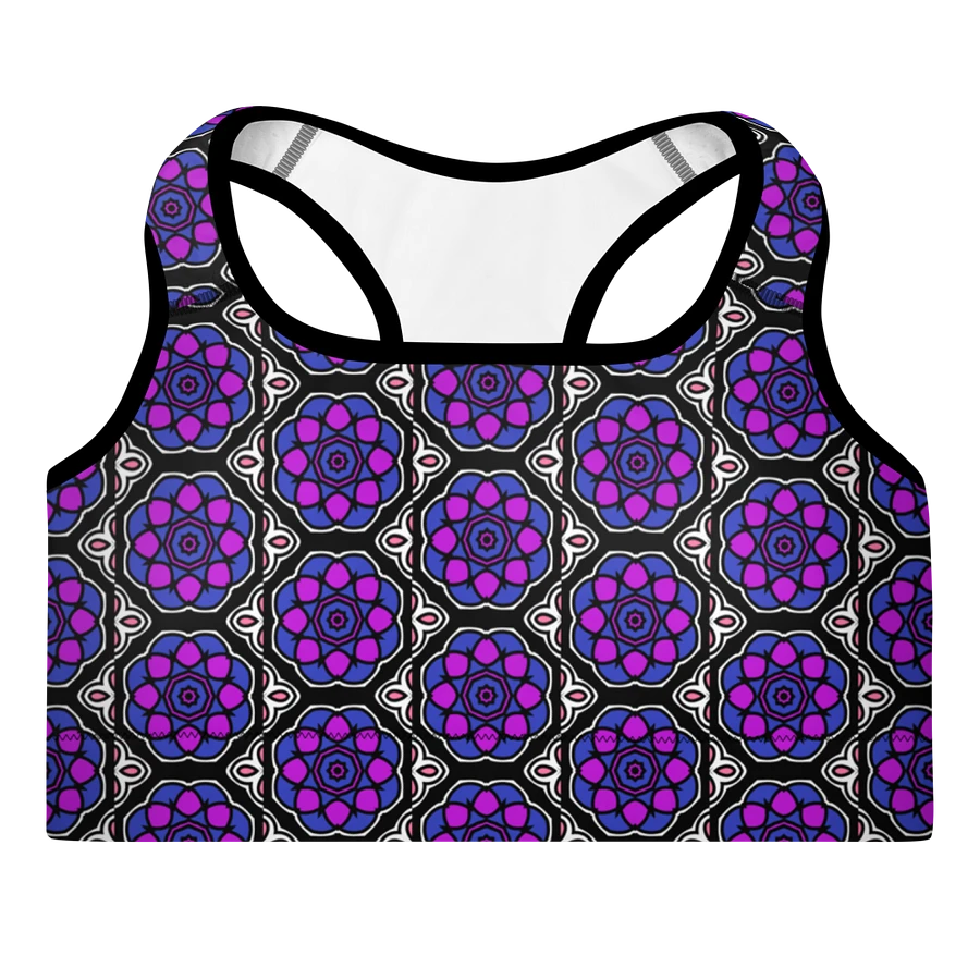 Gender Fluid Abstract (3) - Padded Sports Bra product image (3)