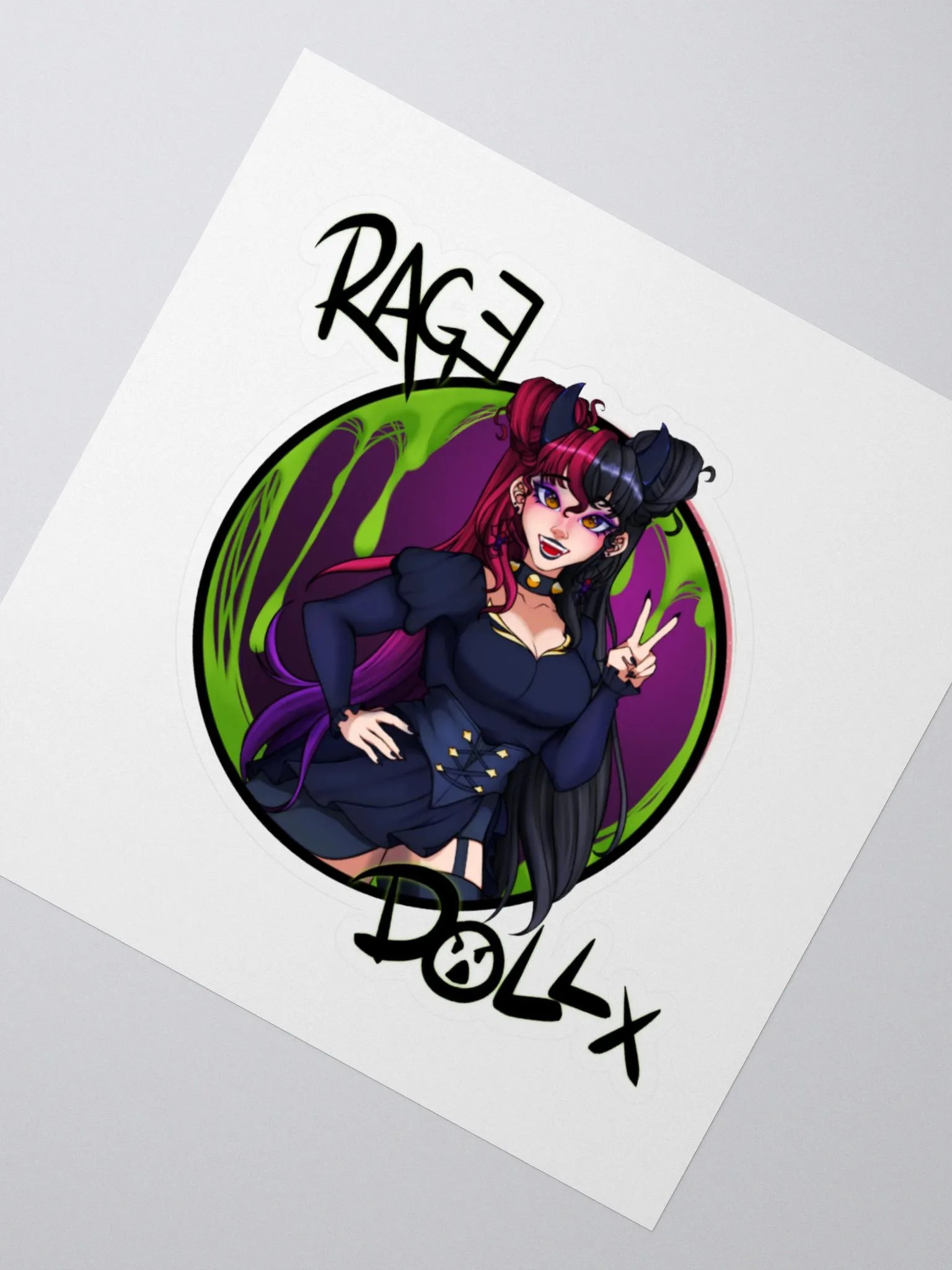 Rage Doll x Darkling - Sticker product image (2)