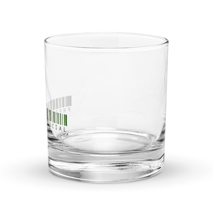 Pretty AntiSocial Barcode Rocks Glass product image (2)