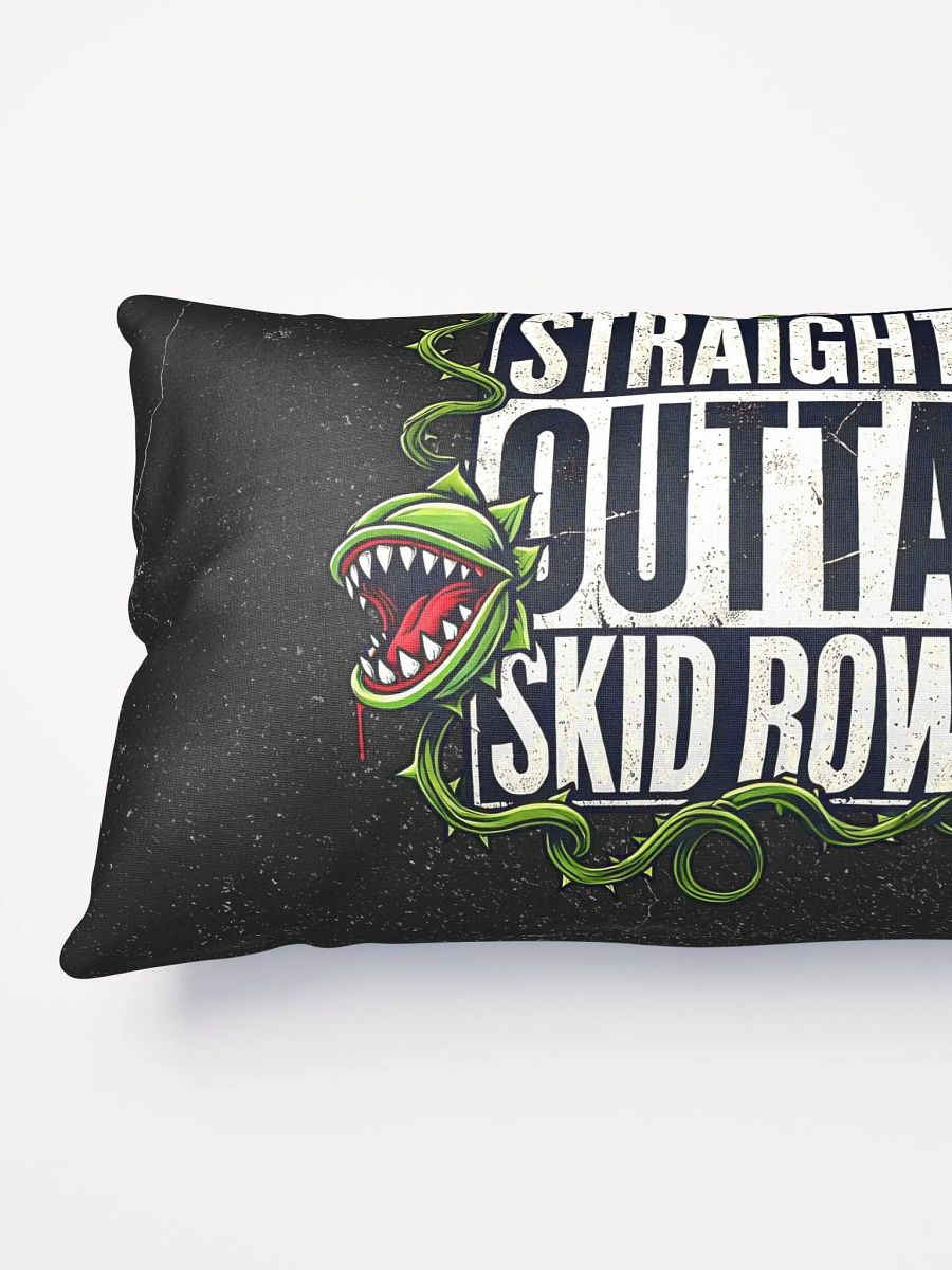 Straight Outta Skid Row Little Shop of Horrors Pillow – All-Over Print Broadway Decor product image (3)