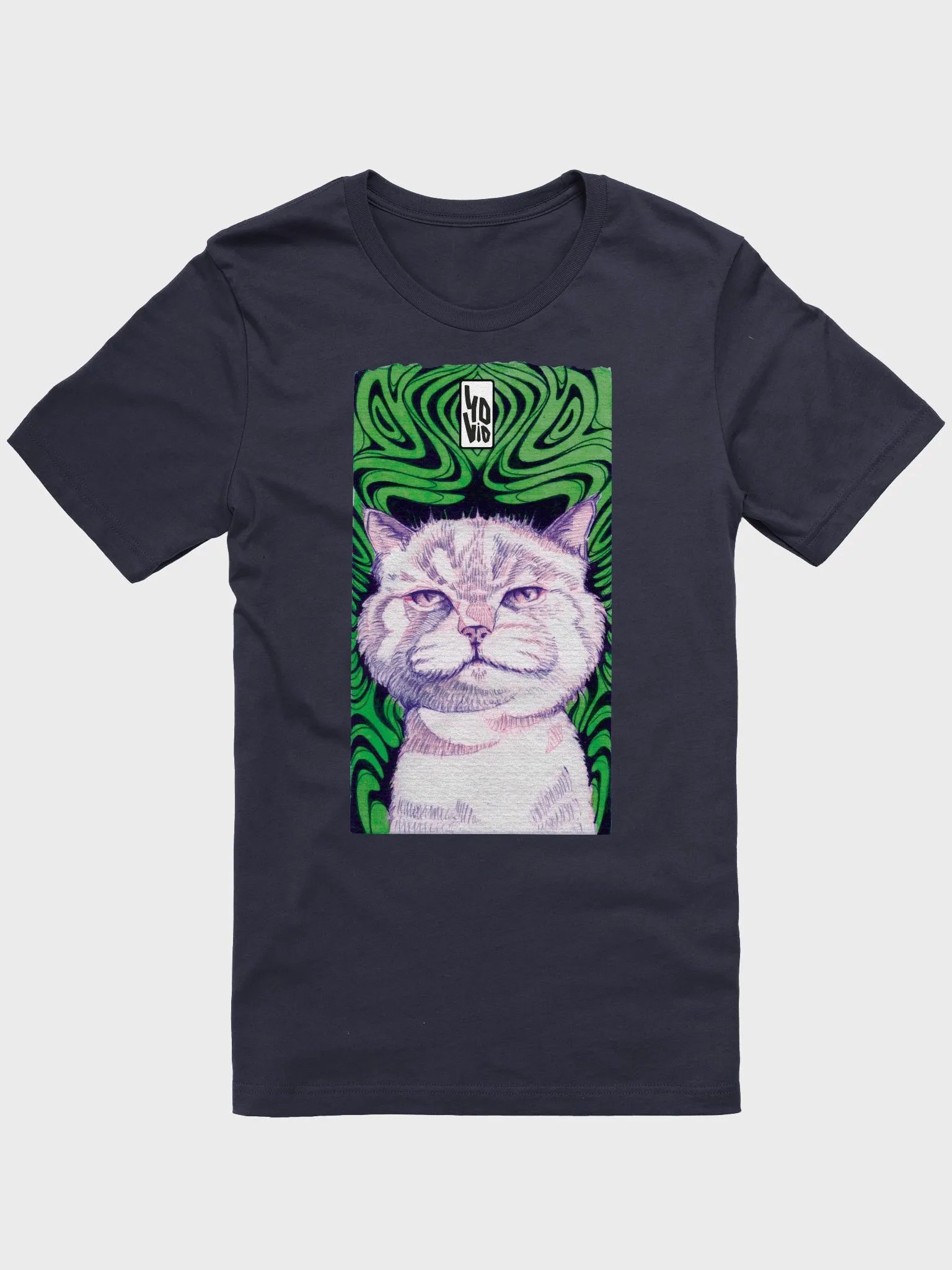 (Playeras Mujer) SUMINAGASHI VIOLET&GREEN CAT product image (1)