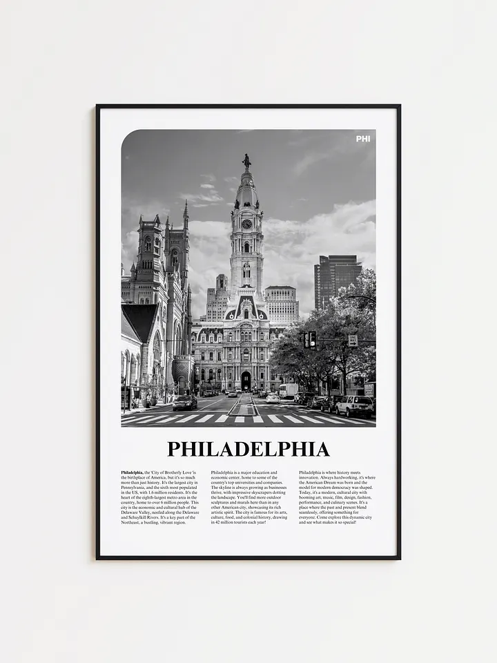 Philadelphia 03 Newspaper Poster product image (1)