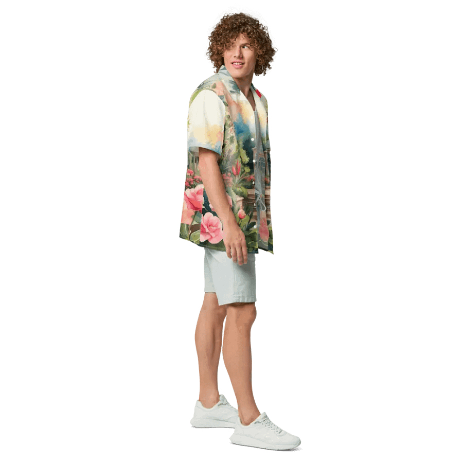 The Lost Garden of Heligan All Over Print Hawaiian Shirt product image (7)