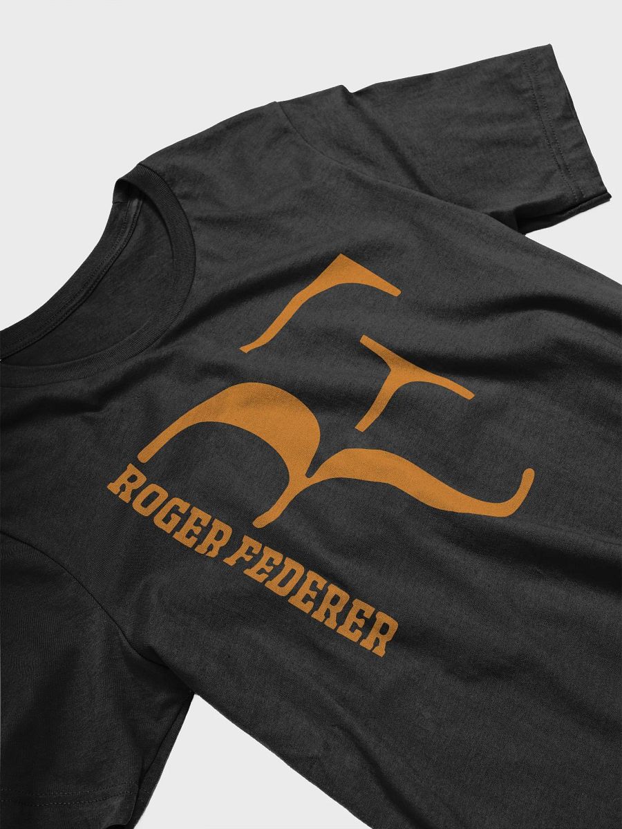 Legend Roger Federrer RF Abstract Orange Design T-Shirt product image (13)
