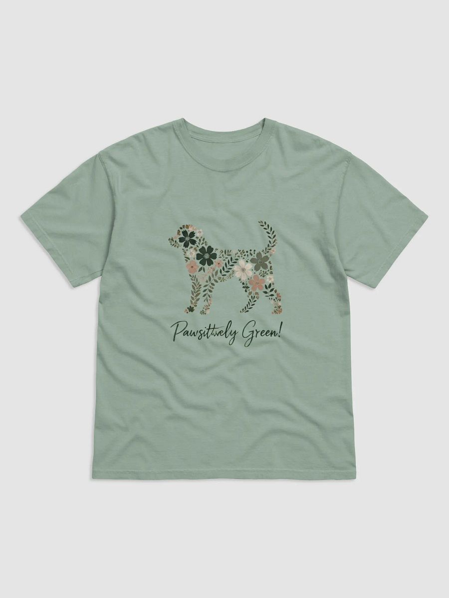 Floral Pawsitively Green T-Shirt product image (1)