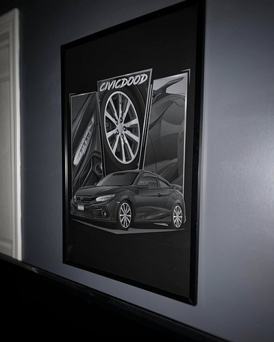 🚨 CIVICDOOD TAKEOVER 🖤💨
When your ride’s so clean it deserves to be on a shirt, mug, and wall 👕☕🖼️
We teamed up with @civicdo...