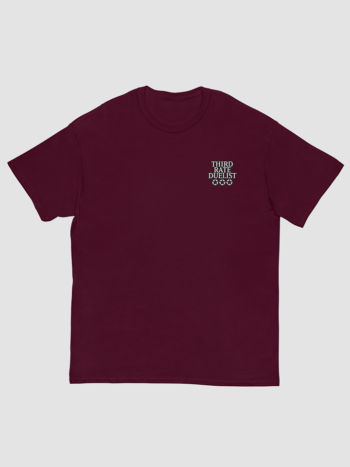 Third Rate Duelist - embroidered t-Shirt product image (1)