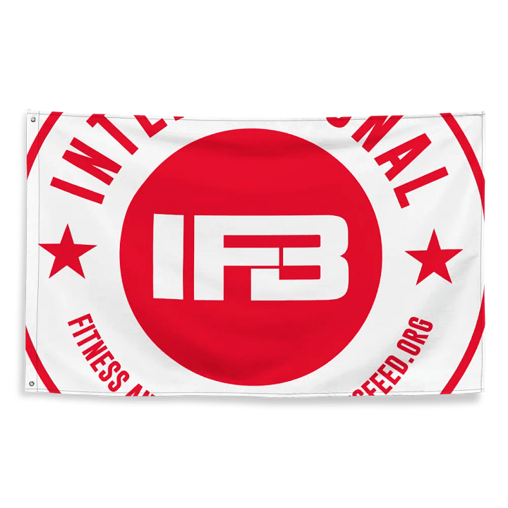 IFBNewsfeed.Org's All-Over Print Flag product image (2)