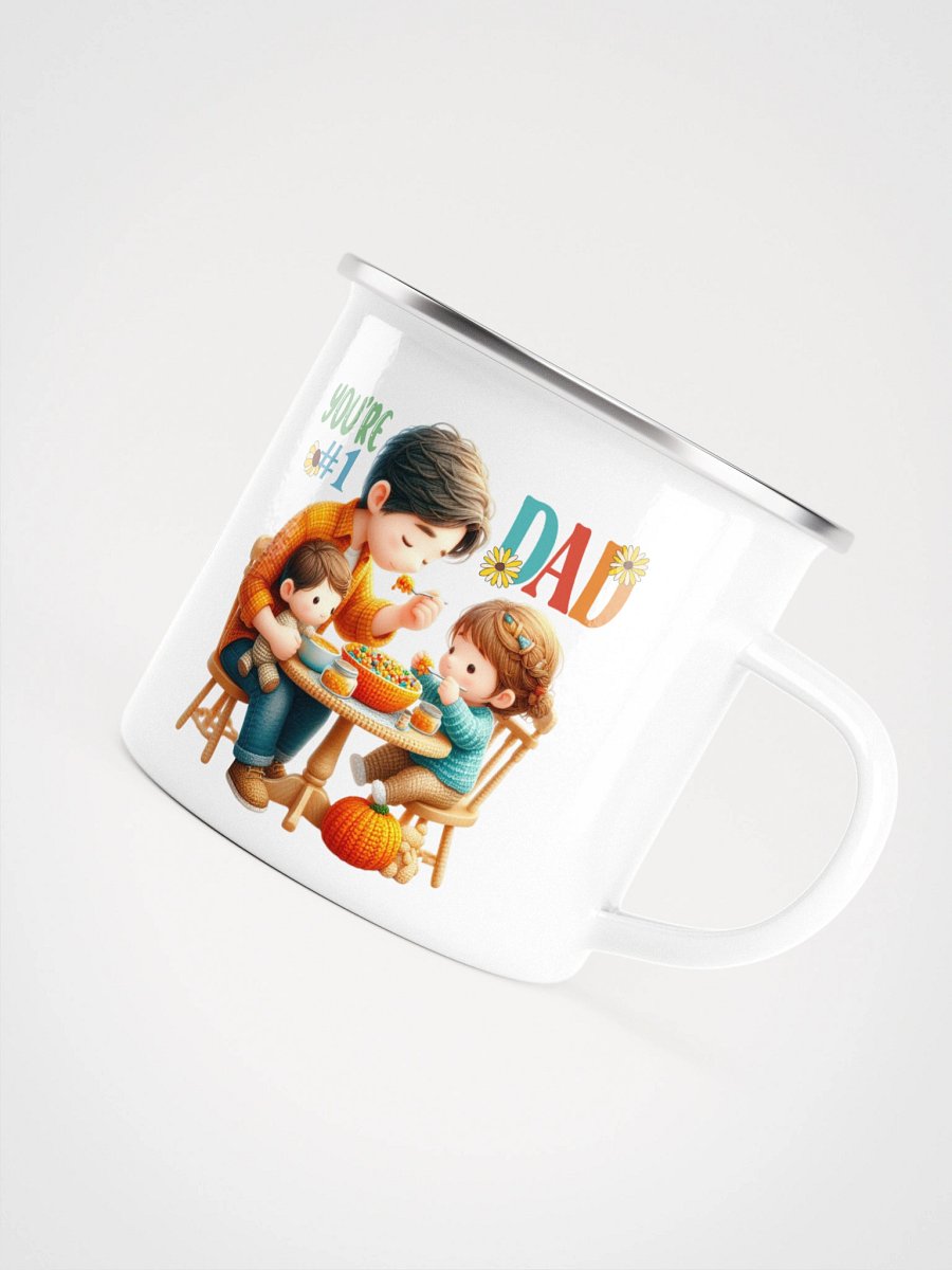 You're #1 Dad Enamel Mug product image (5)