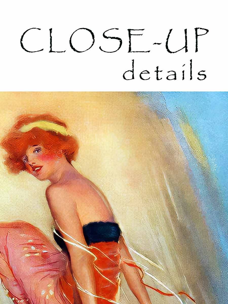 eReader Kobo Colour Screensaver Lock Screen for Kobo Libra Clara Vintage Flapper Champagne Art for Bookish Booktok Book Lovers product image (2)