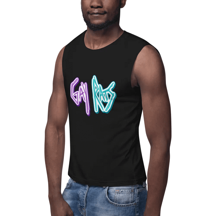 gay rights? more like GAY RATS on a muscle shirt product image (2)