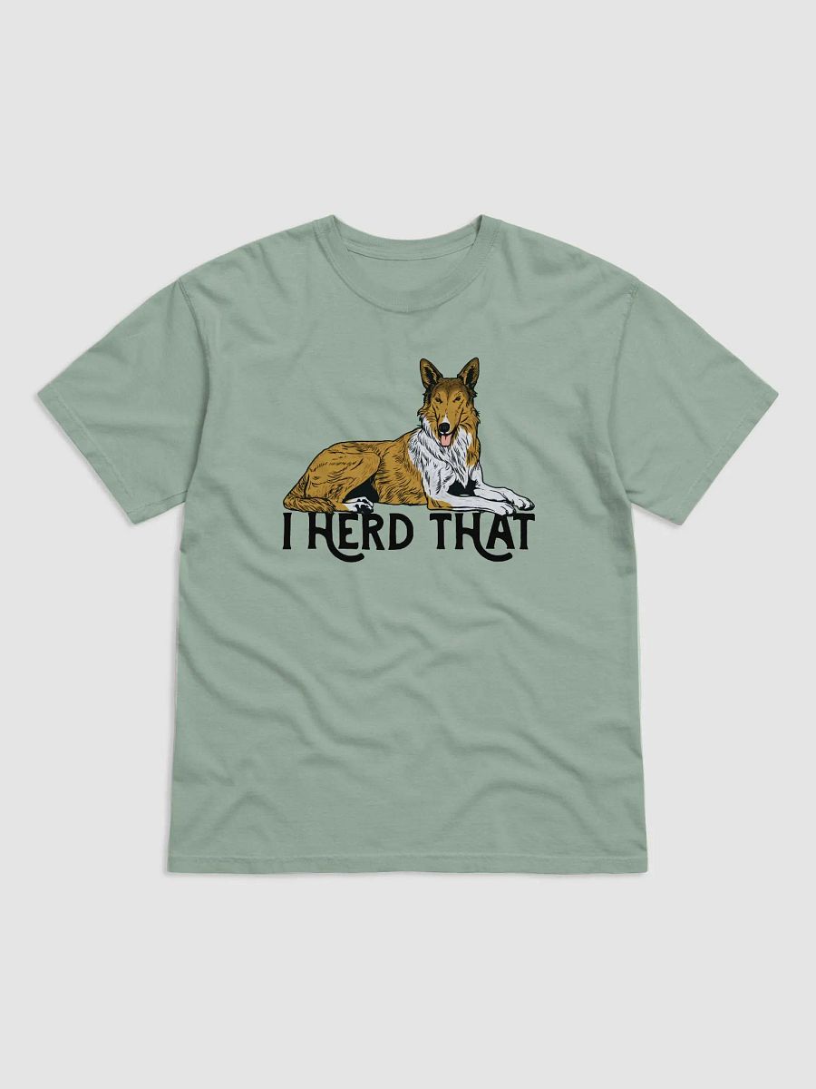 I Herd That T-Shirt of a Smooth Collie | Funny T-Shirt for Herding Dog Paw-rents product image (4)