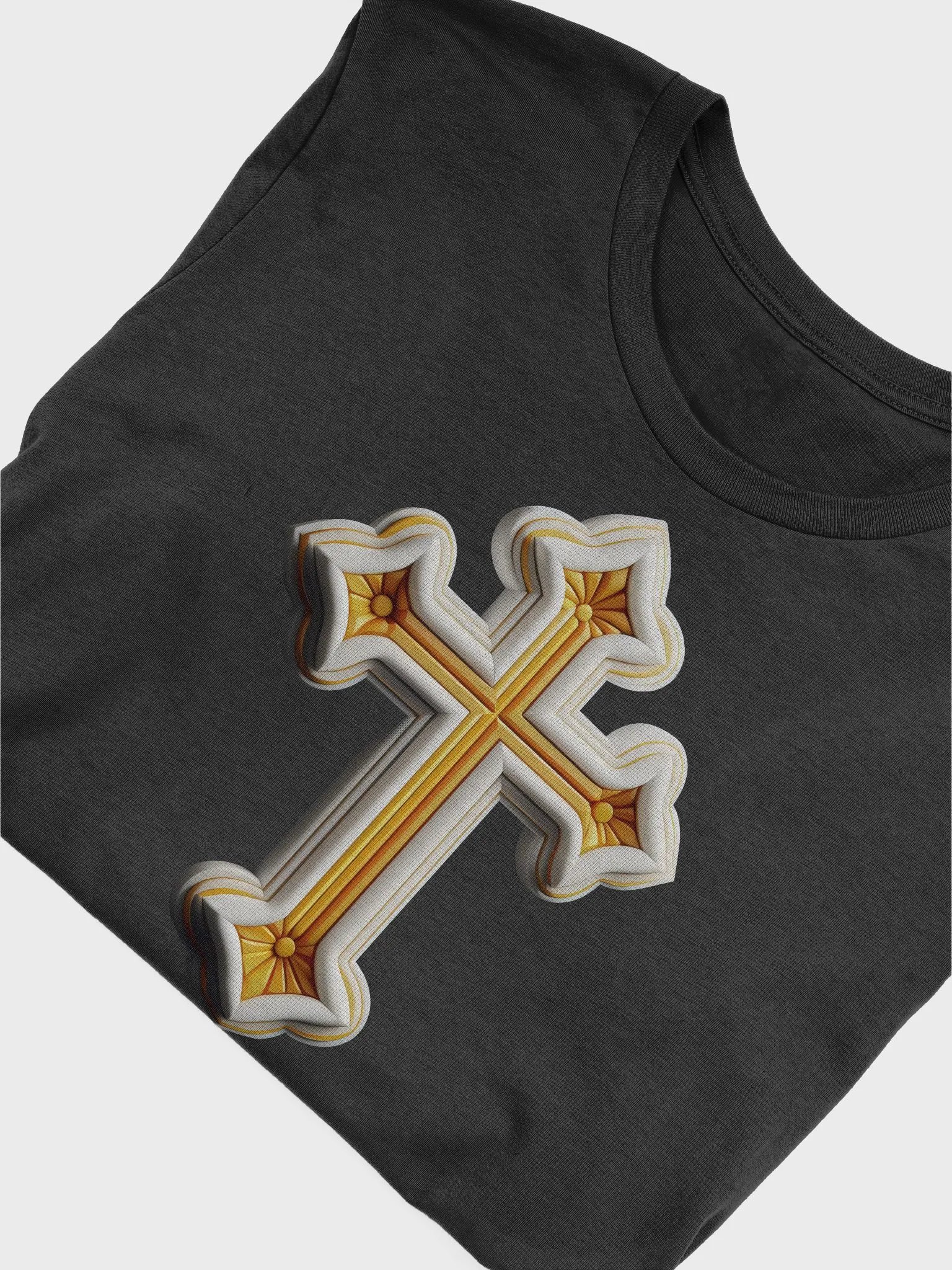 Yellow and White Cross product image (5)