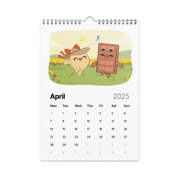 2025 Choco & Pancake Calendar product image (2)