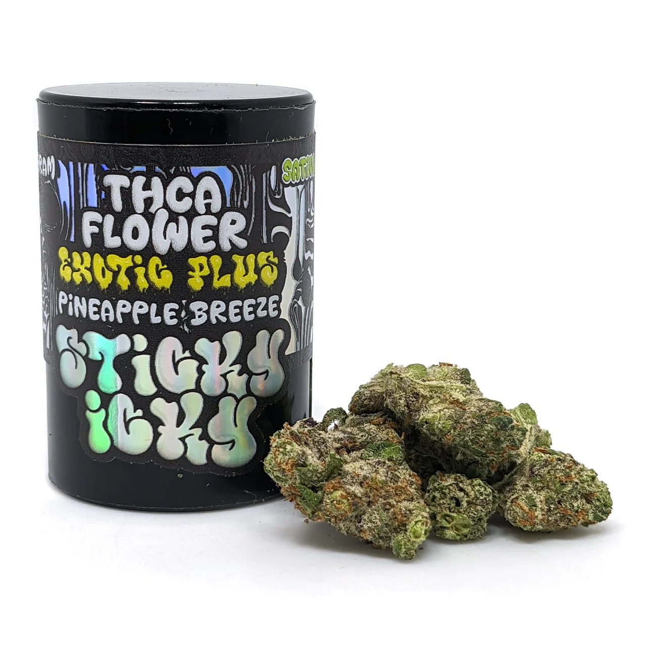 Sticky Icky - THCA Flower 1g - Jar of 20 product image (2)