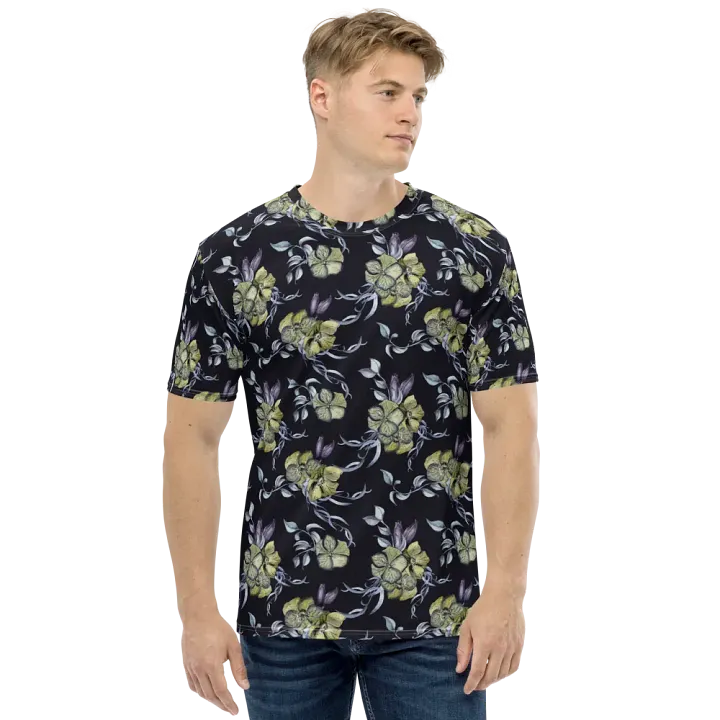 Gothic Flower | Crew Neck T-Shirt product image (2)