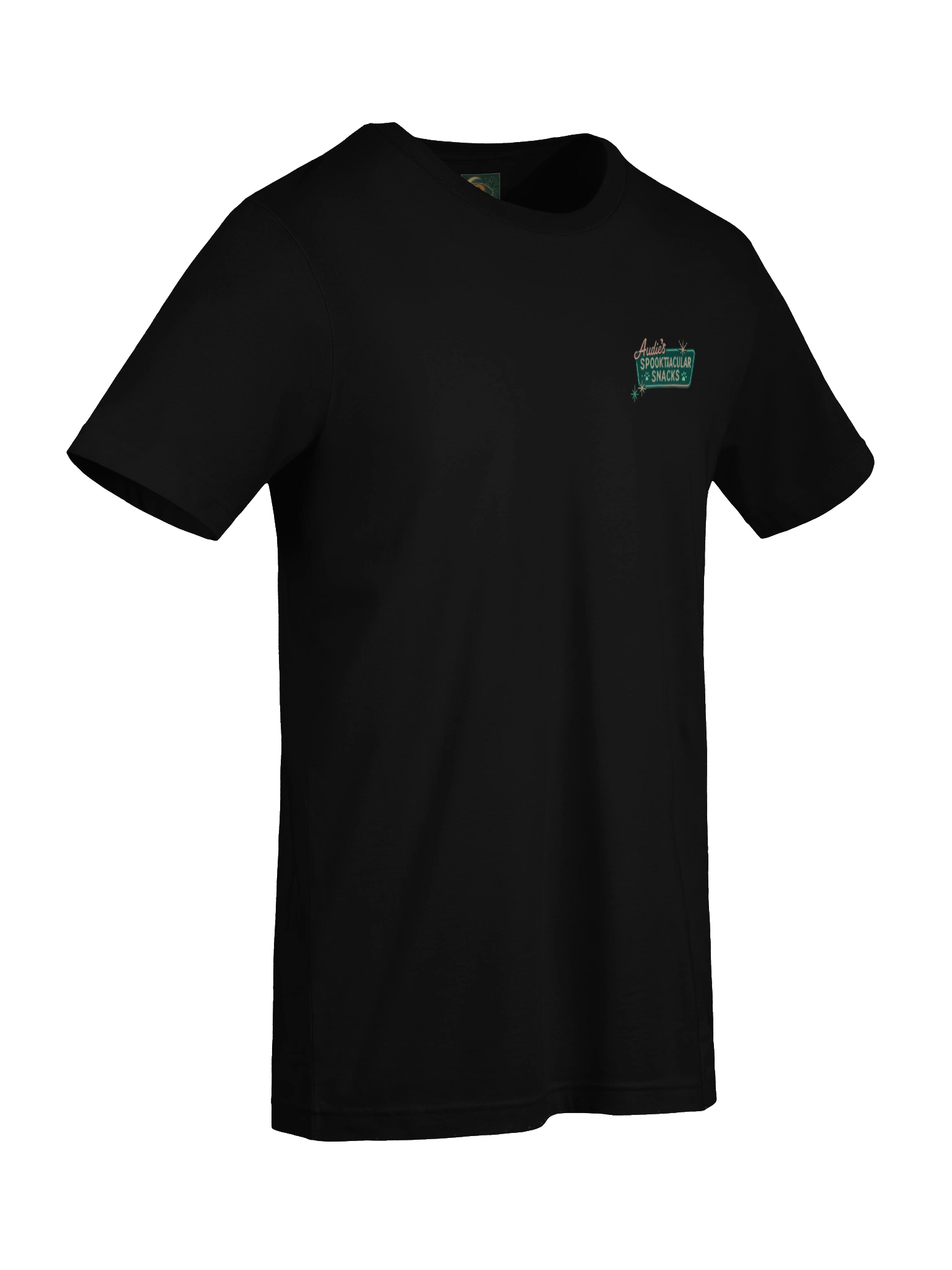 Audie’s Spooktacular Snacks Tee – Bark to Future Edition product image (43)