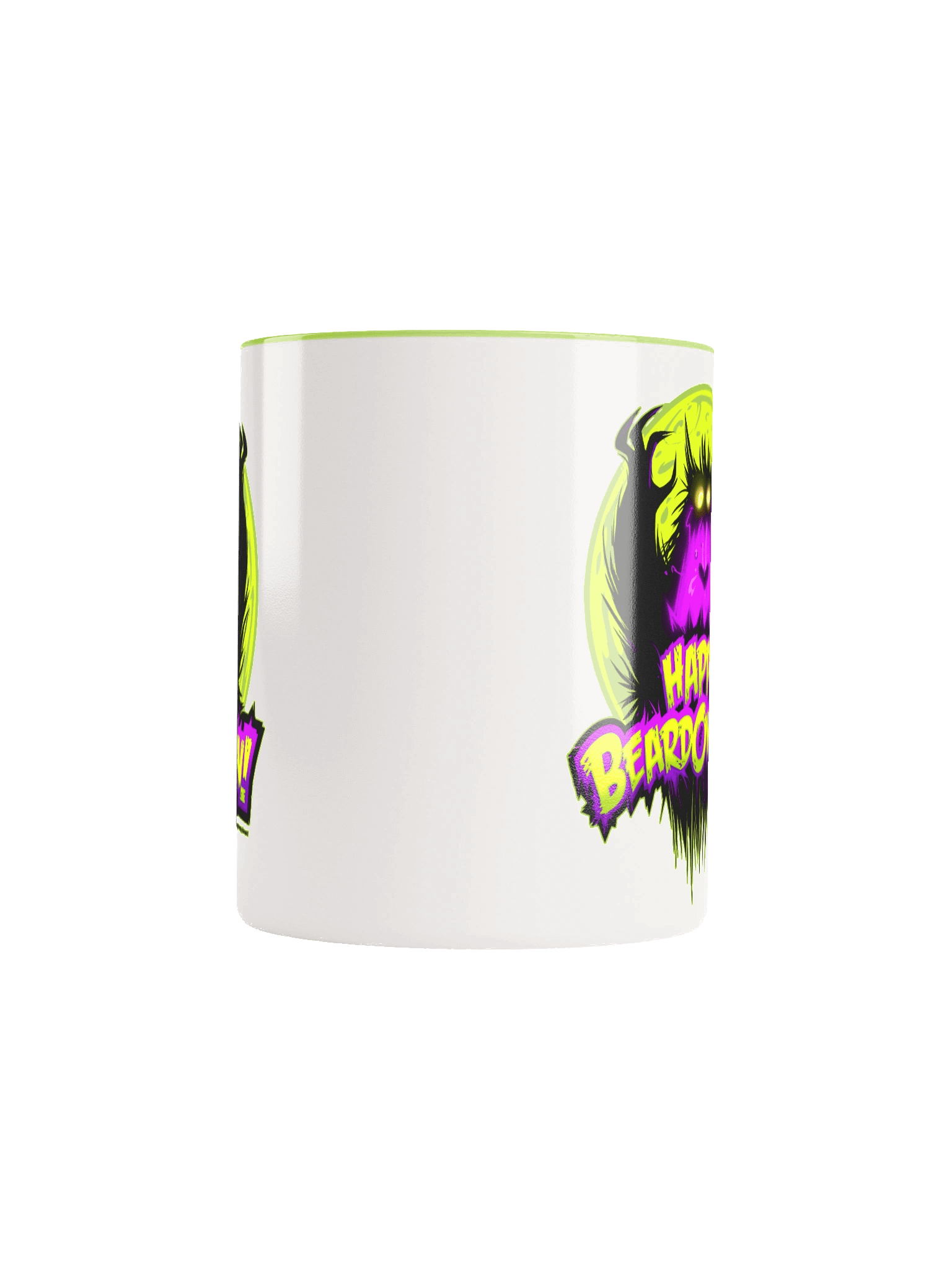 Happy BeardOween - Ceramic Mug with Color Inside product image (60)